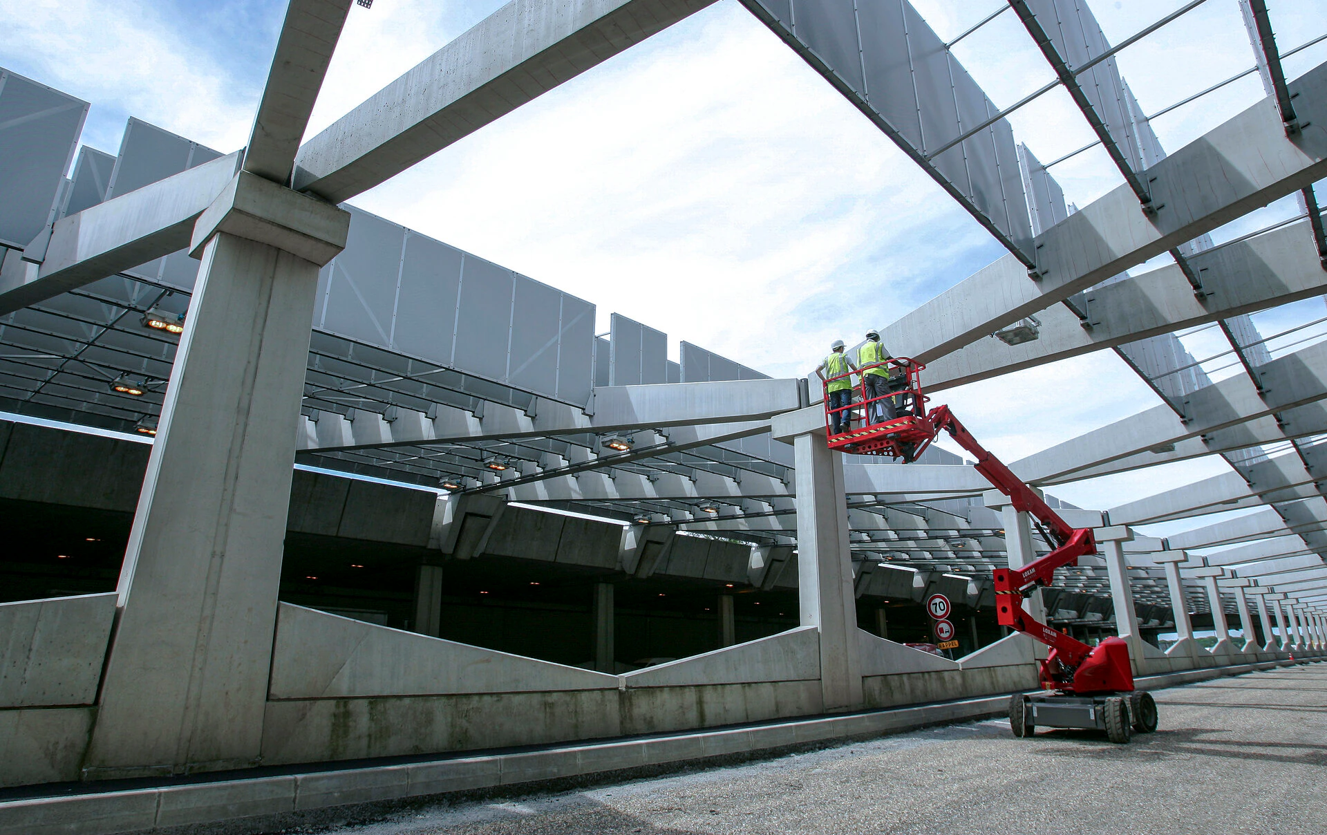 Chantier A86 Mozart - Photographie drone professionnelle